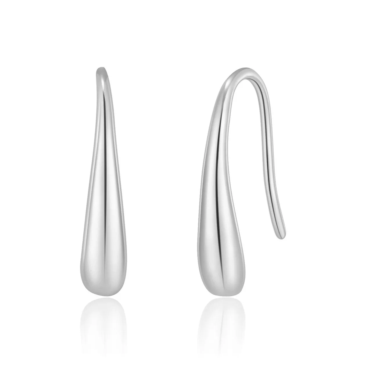 Sterling Silver Teardrop Earrings: the shop's own photo