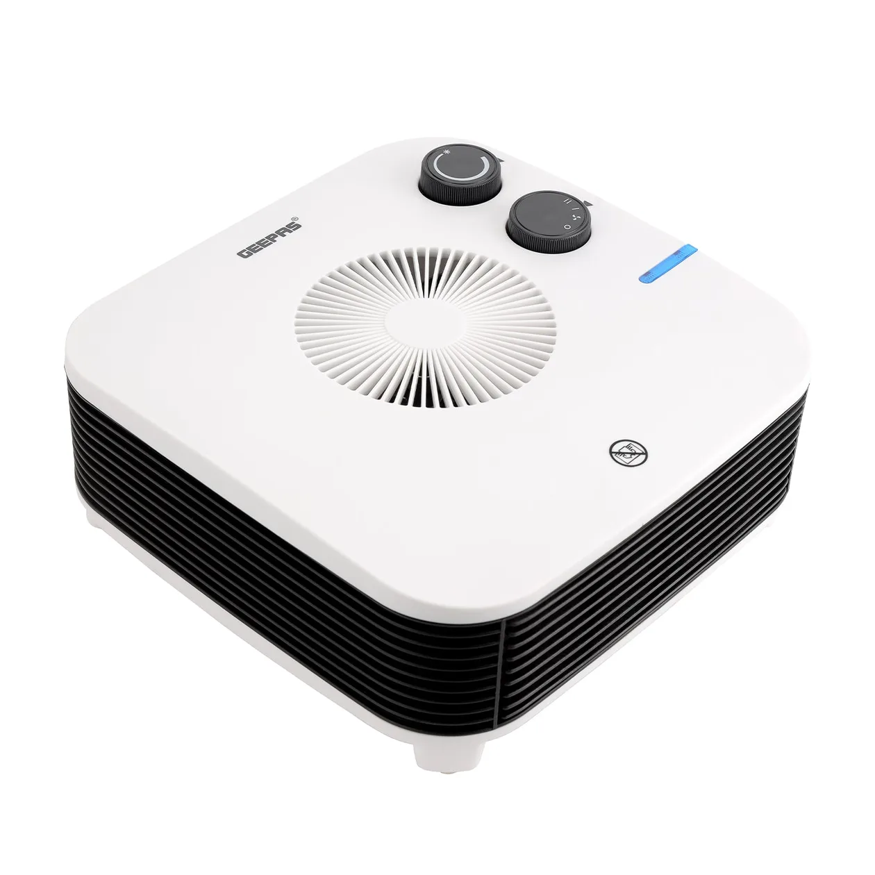 2000W Energy-Efficient Wide Angle Flat Fan Heater: the shop's own photo