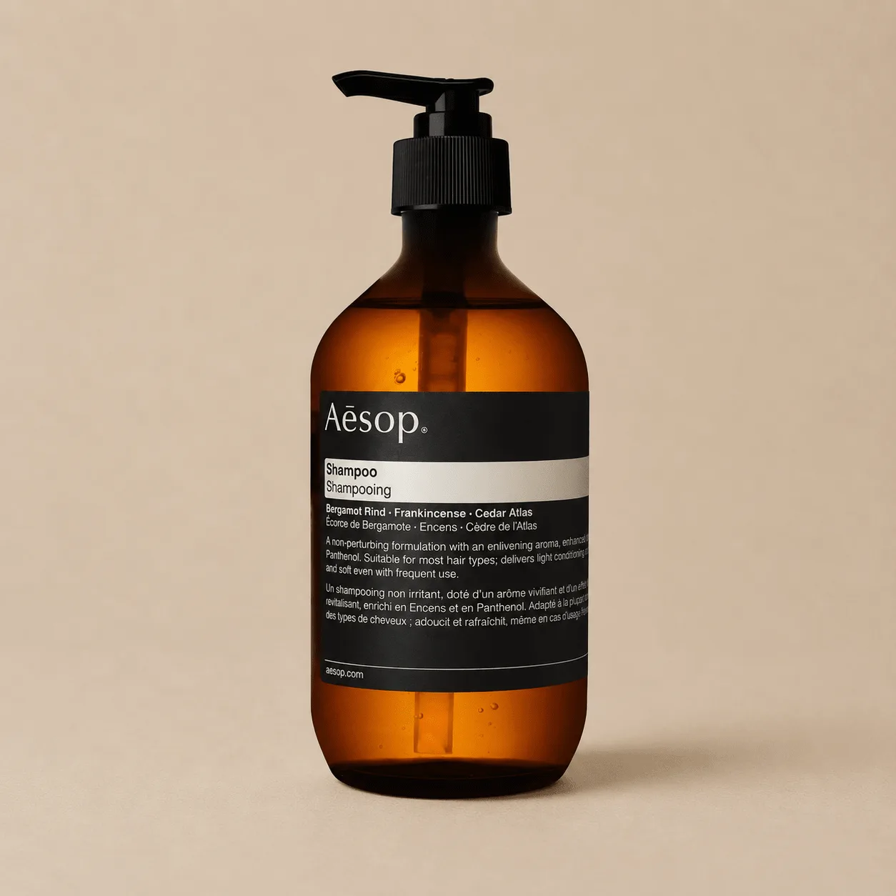 Aesop Shampoo: the shop's own photo