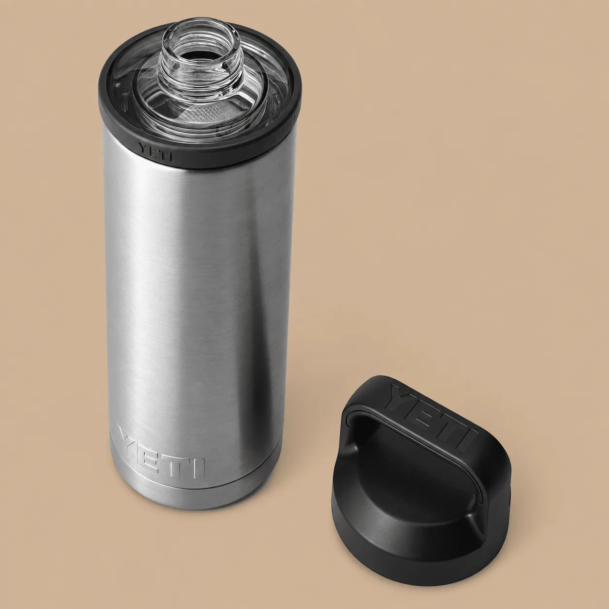 YETI Rambler Water Bottle, Stainless: the shop's own photo