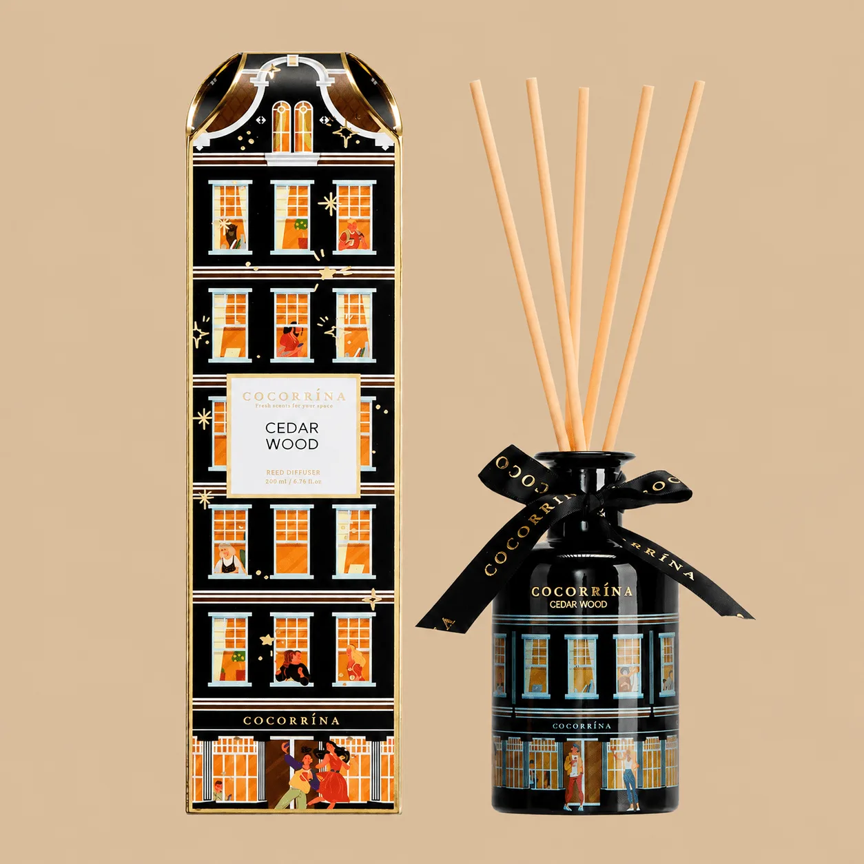 COCORRÍNA Cedar Wood Reed Diffuser: the shop's own photo