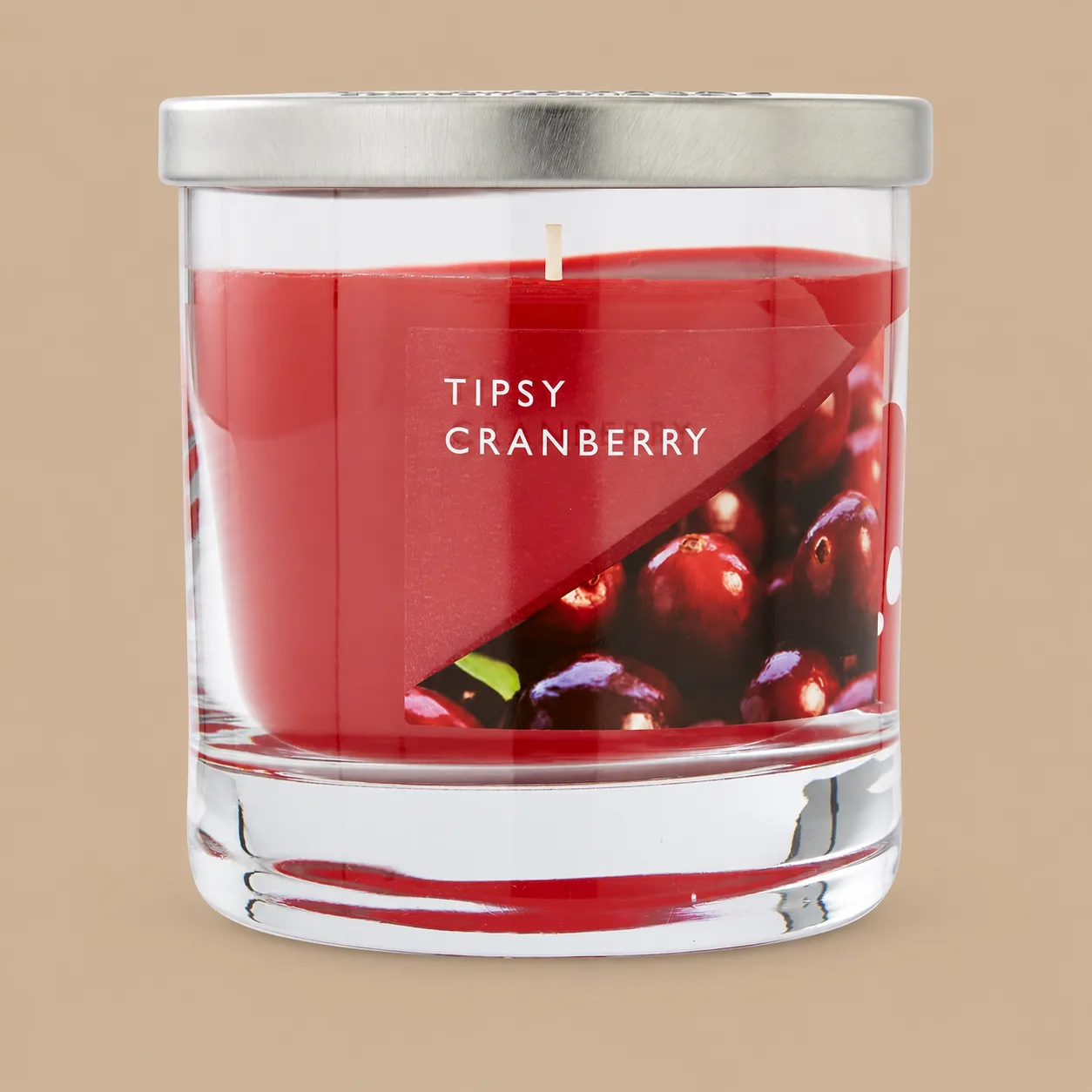 Tipsy Cranberry Jar Candle: the shop's own photo