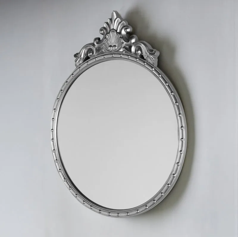 Laura Ashley Overton Ornate Mirror In Silver Finish: the shop's own photo