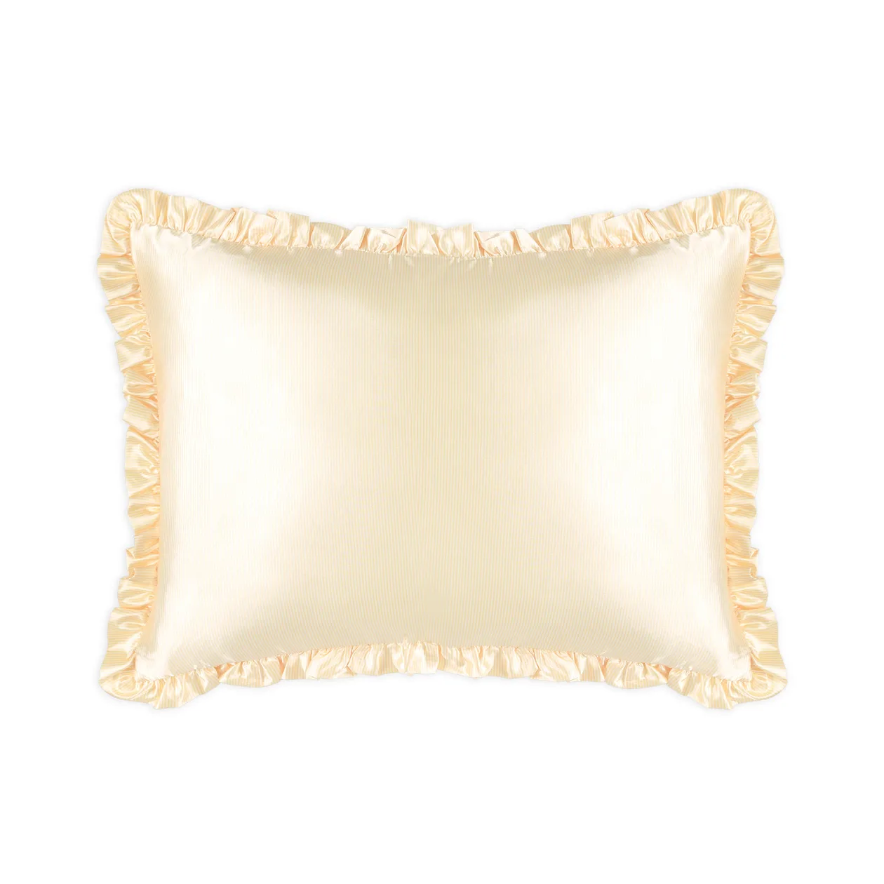 Satin Frilly Pillowcase - Buttercup Collection: the shop's own photo