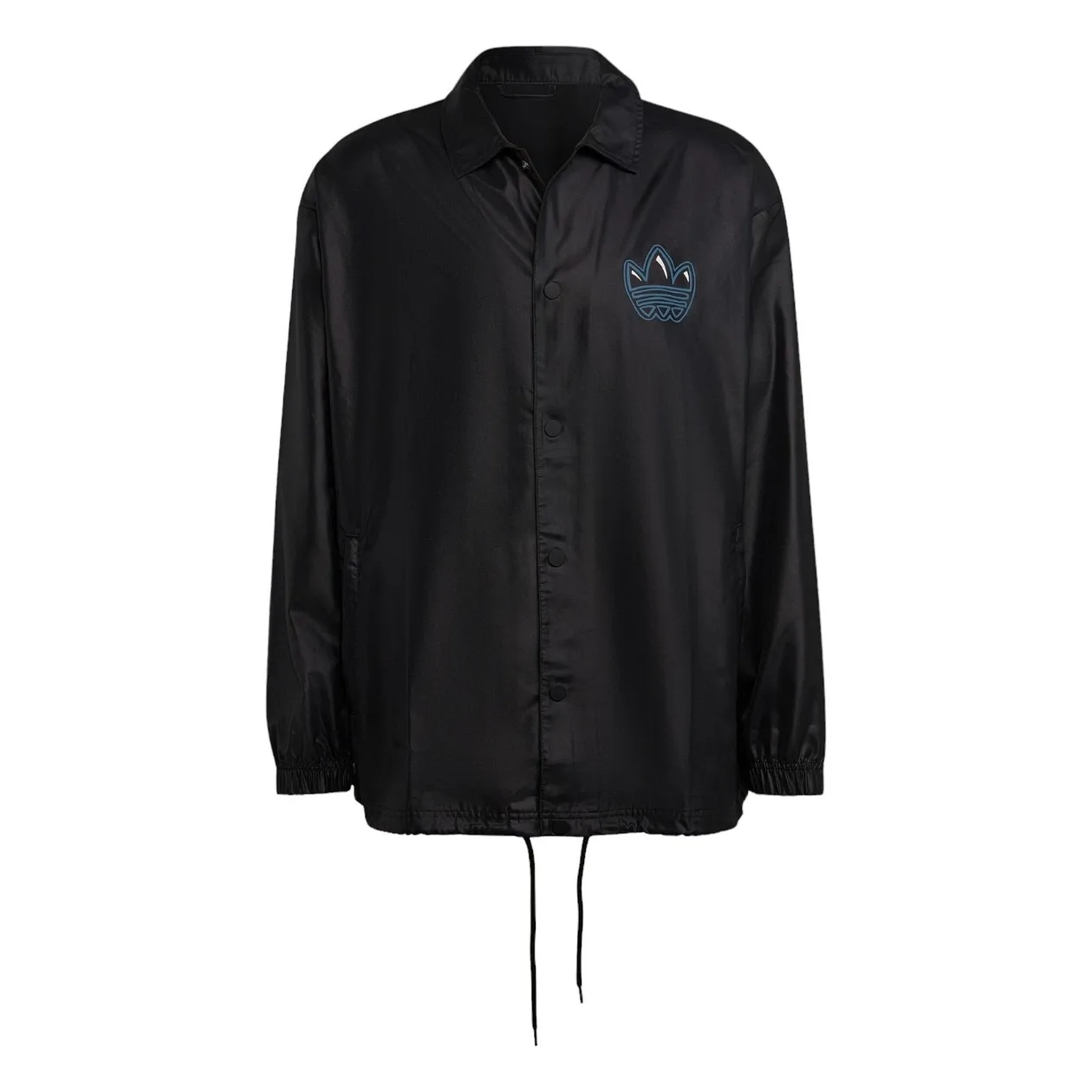 adidas Originals Graphics Campus Coach Jacket - Black | Size: S: the shop's own photo