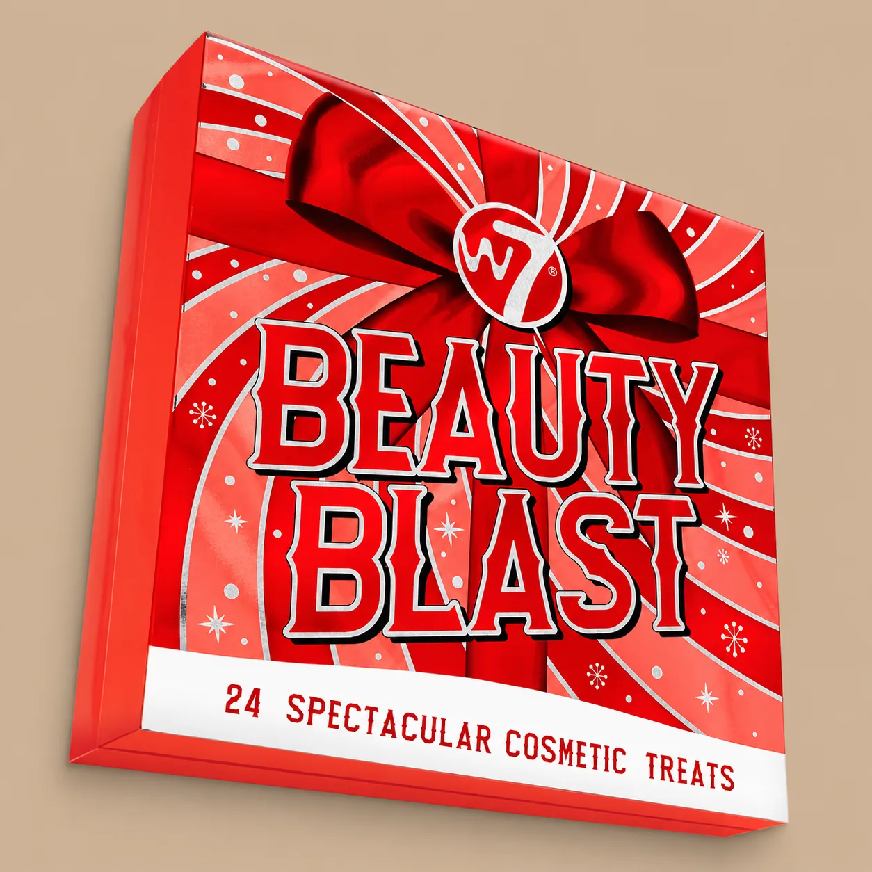 W7 Beauty Blast Makeup Advent Calendar: the shop's own photo