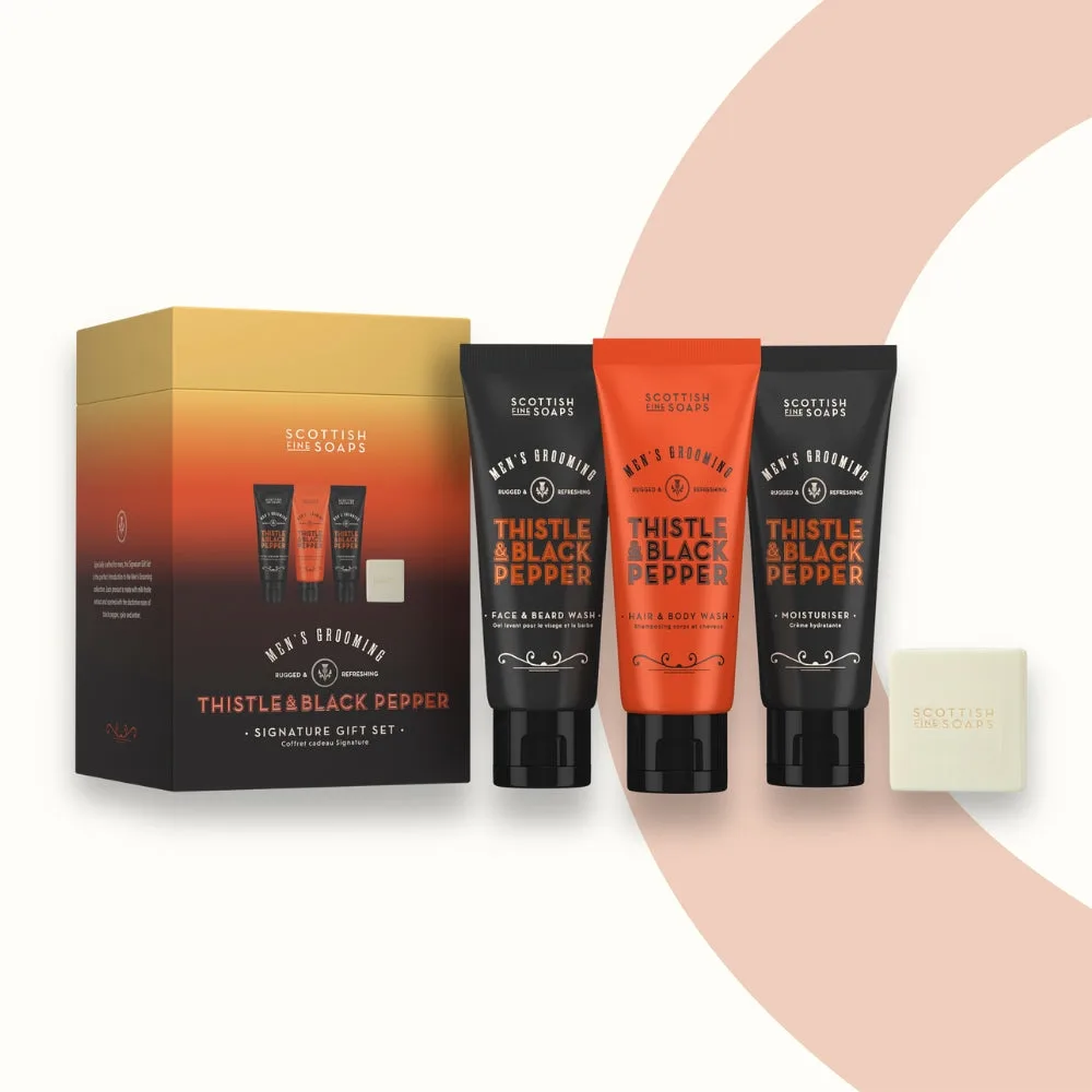 Thistle & Black Pepper Signature Gift Set: the shop's own photo