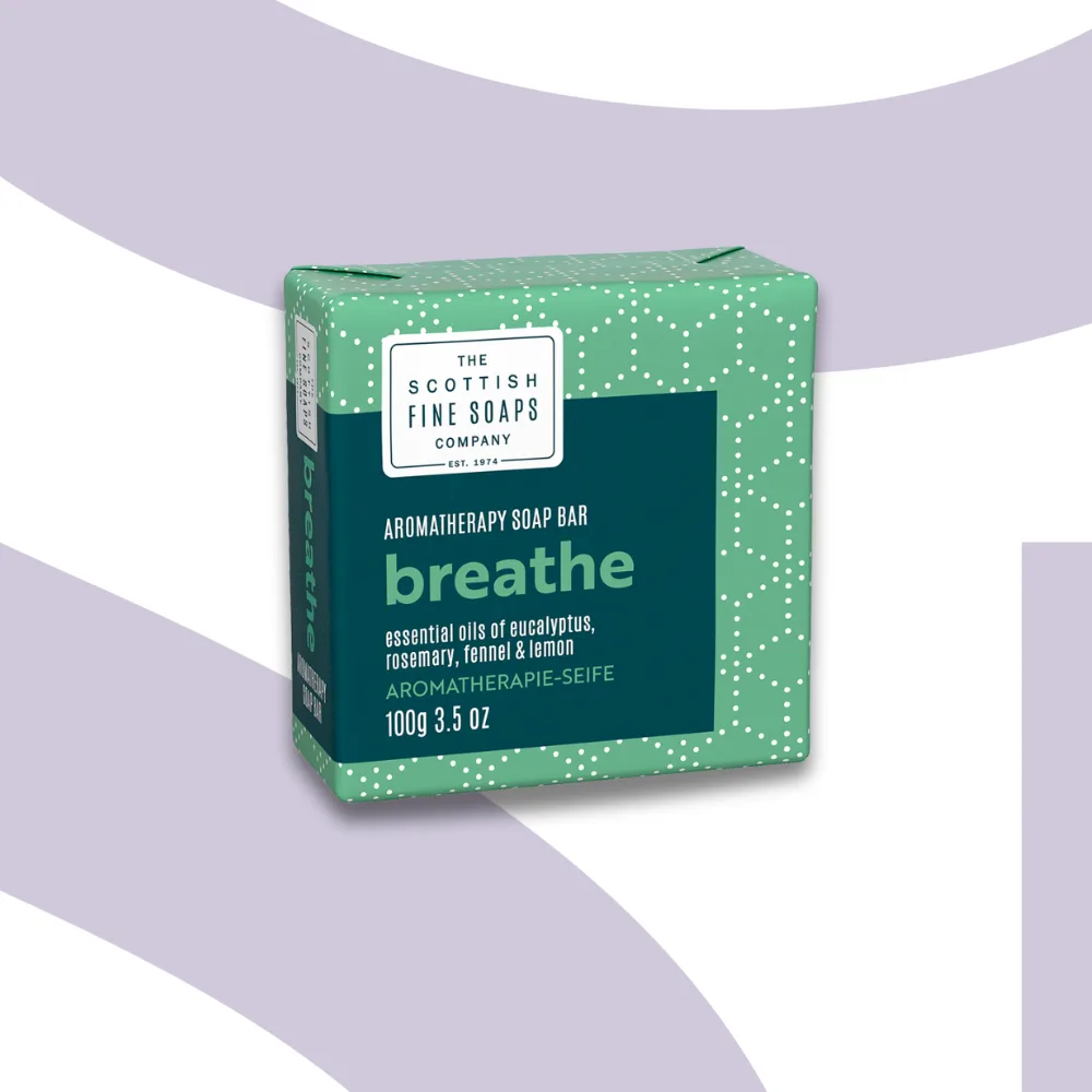 Aromatherapy Soap Bars - Breathe - 100g: the shop's own photo