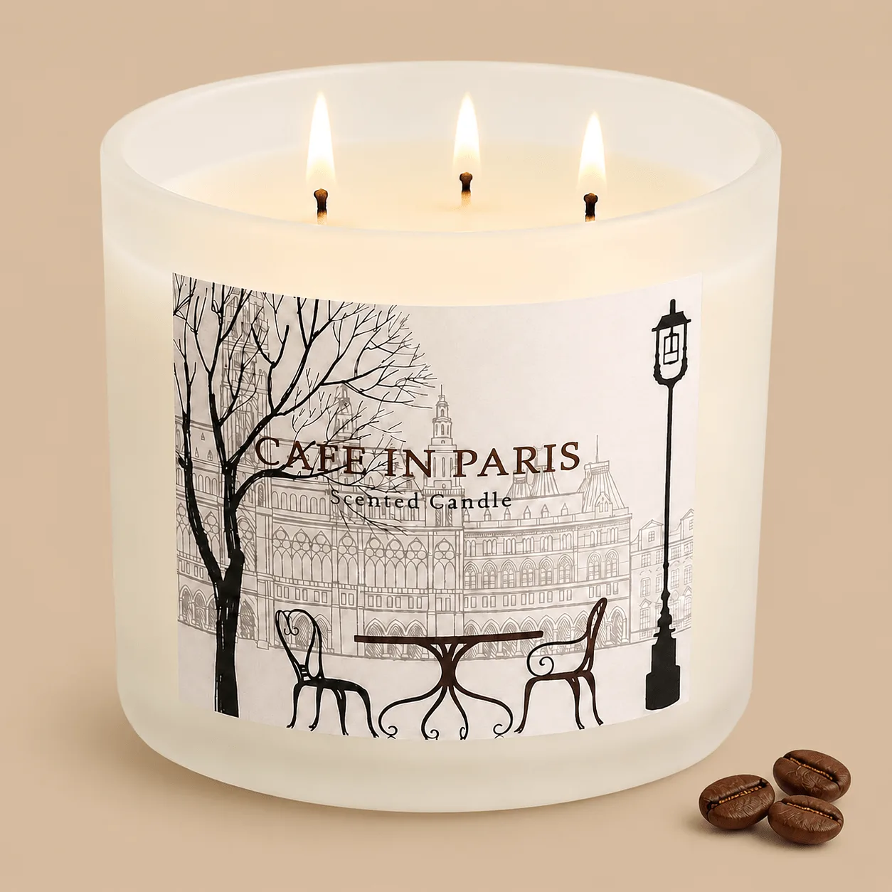 Coffee & Milk Scented Candle: the shop's own photo