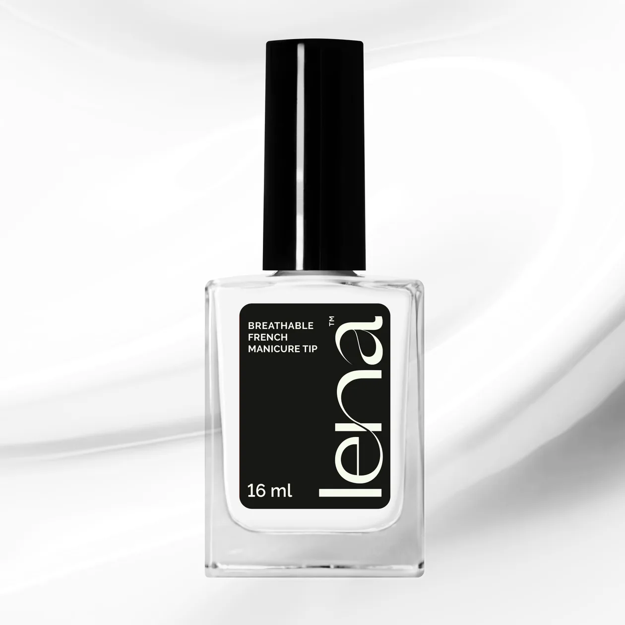 LENA Breathable Nail Polish - French Manicure Tip with Precision Brush - FR00: the shop's own photo