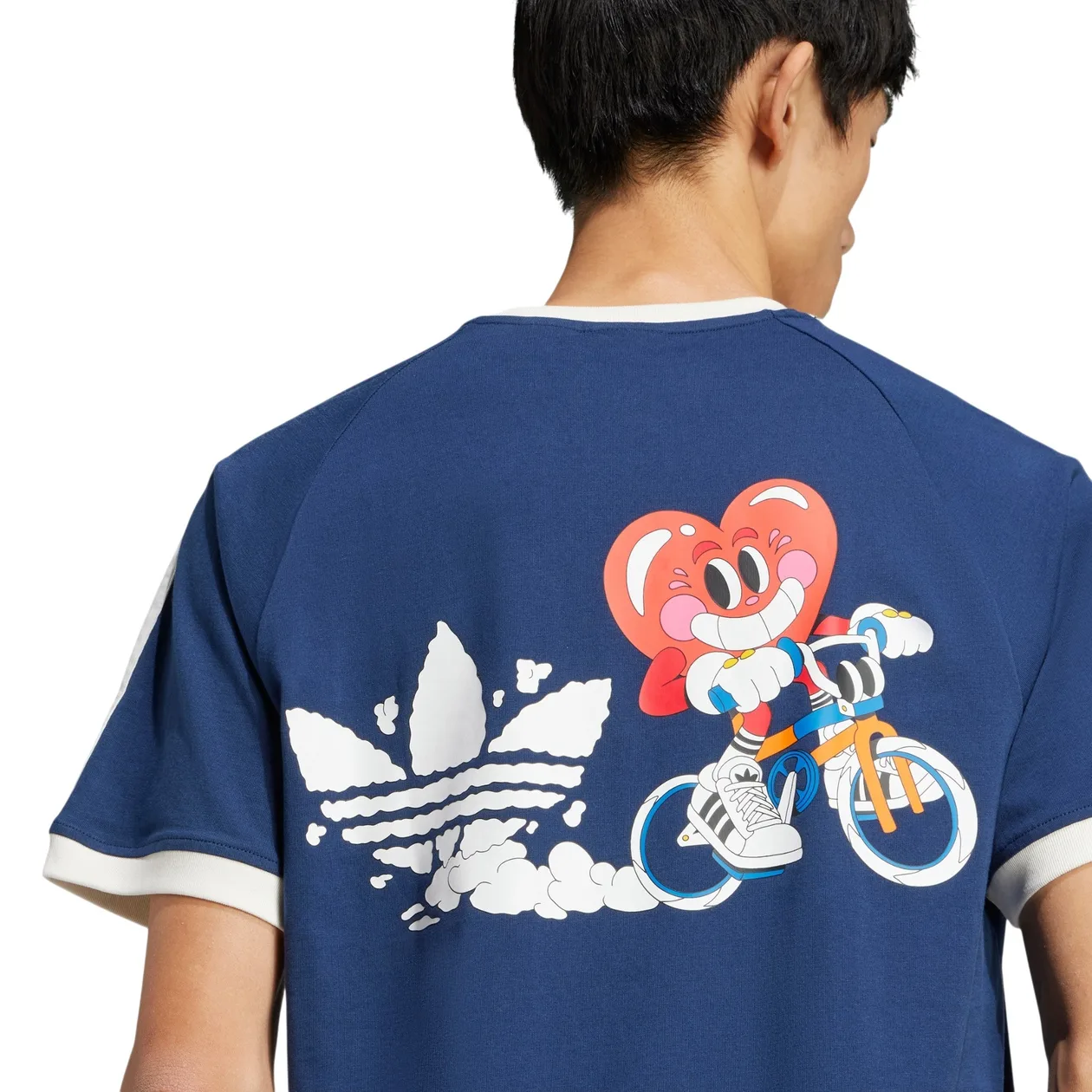 adidas Originals Cali Graphic T-Shirt - Night Indigo | Size: 2XS: the shop's own photo