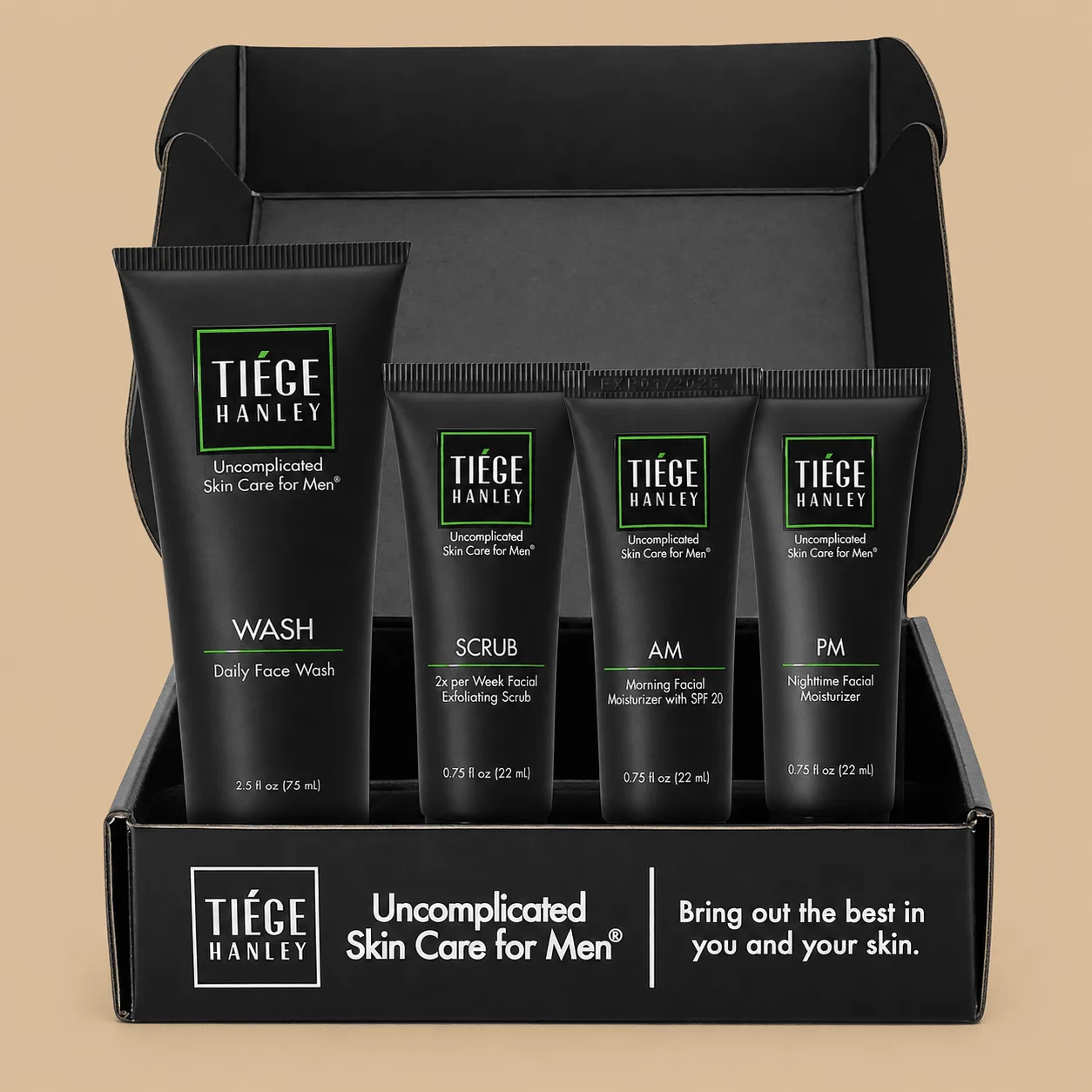 Tiege Hanley Men's Skincare Set: the shop's own photo