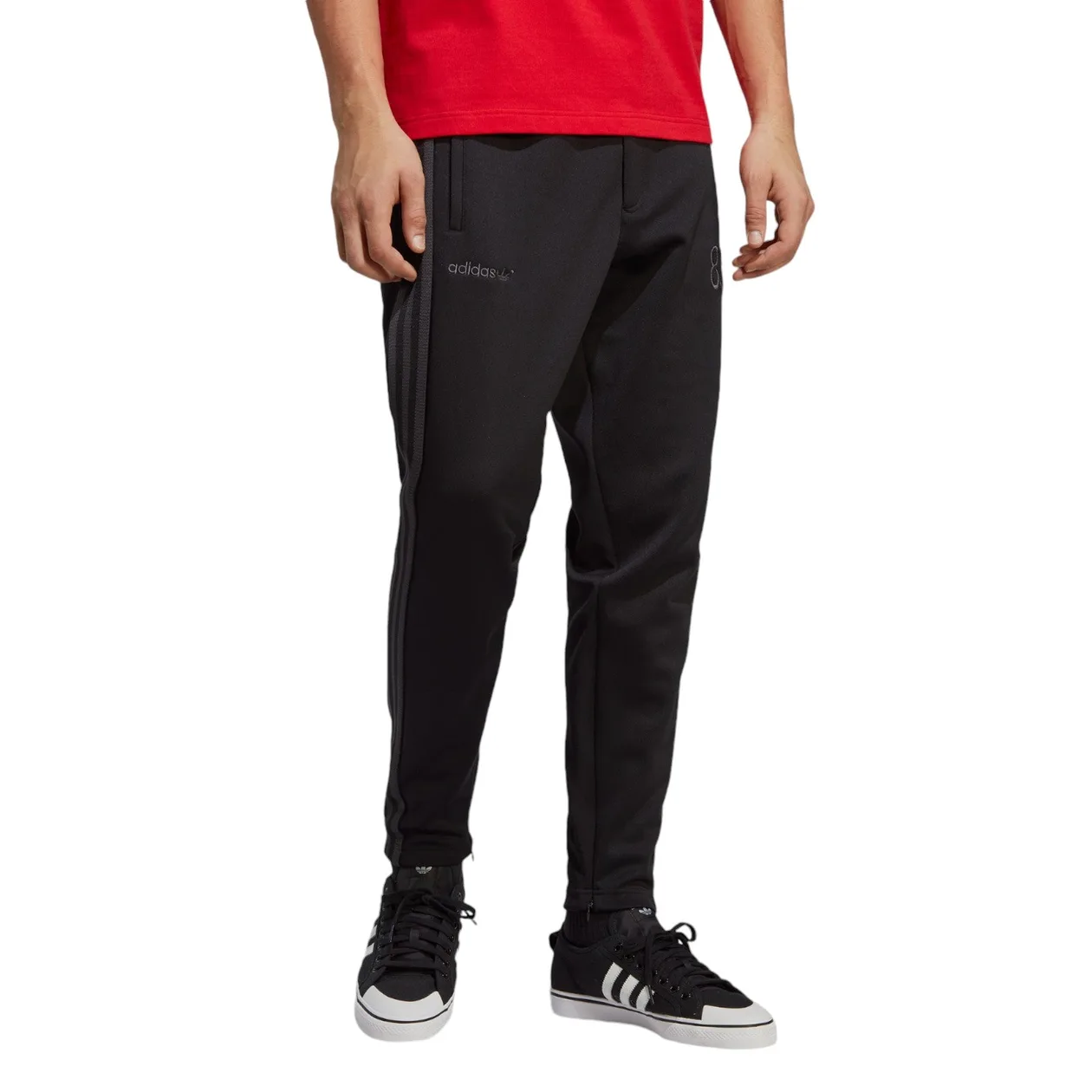adidas Originals Blue Version 83-C Track Pants Joggers - Black | Size: M: the shop's own photo
