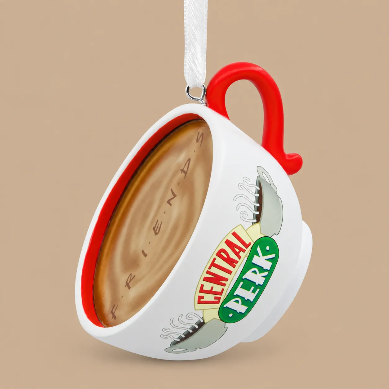 Hallmark Central Perk Mug Hanging Ornament: the shop's own photo
