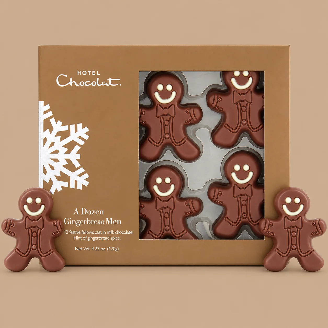 Hotel Chocolat A Dozen Gingerbread Men: the shop's own photo