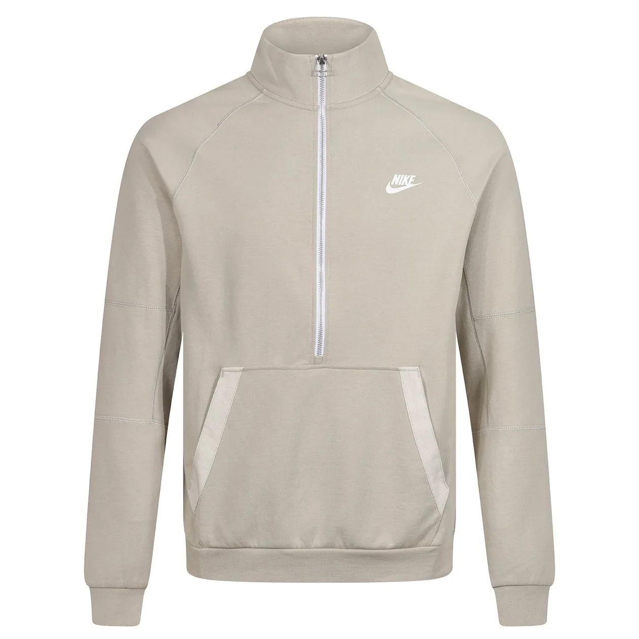 Nike Sportswear 1/2 Zip Track Top - Stone | Size: M: the shop's own photo