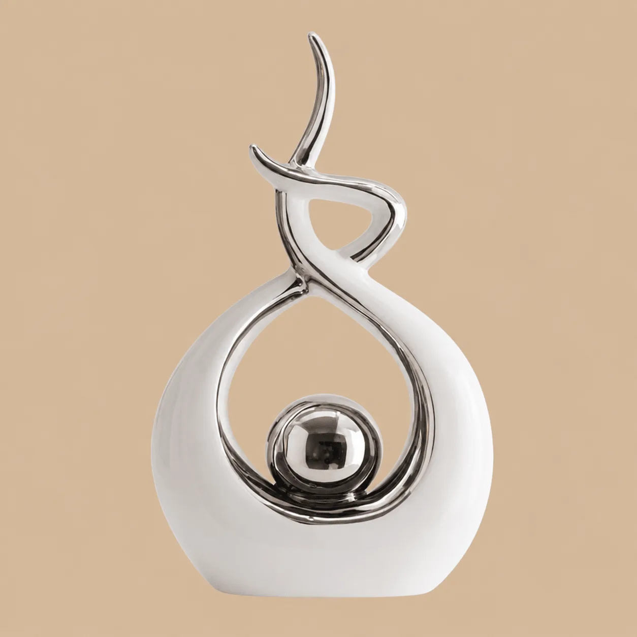 Modern Abstract Ceramic Statue: the shop's own photo