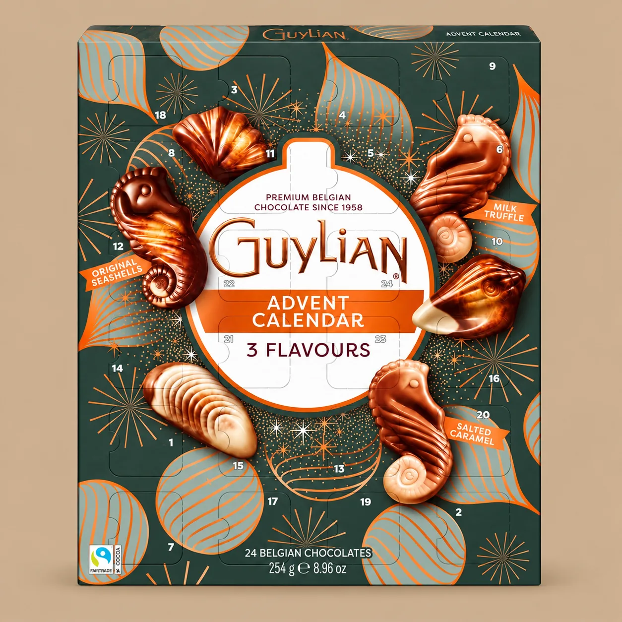 Guylian Belgian Chocolates Advent Calendar: the shop's own photo