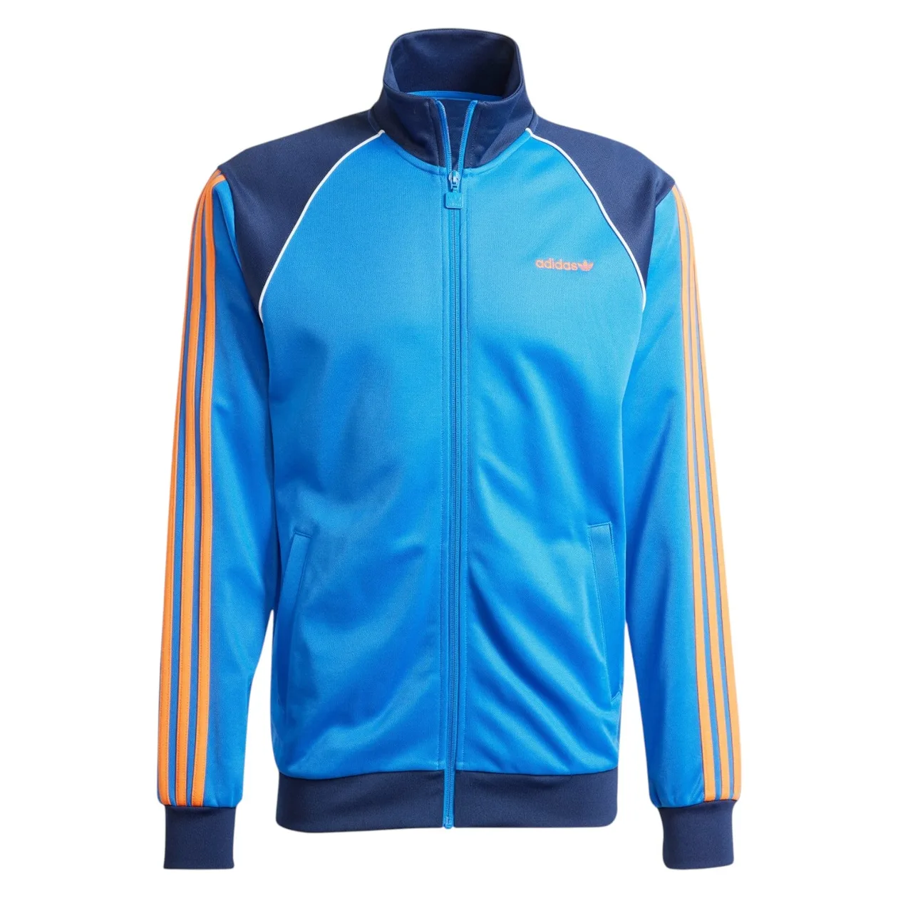 adidas Originals 3 Stripes Classic Track Top - Blue | Size: XS: the shop's own photo