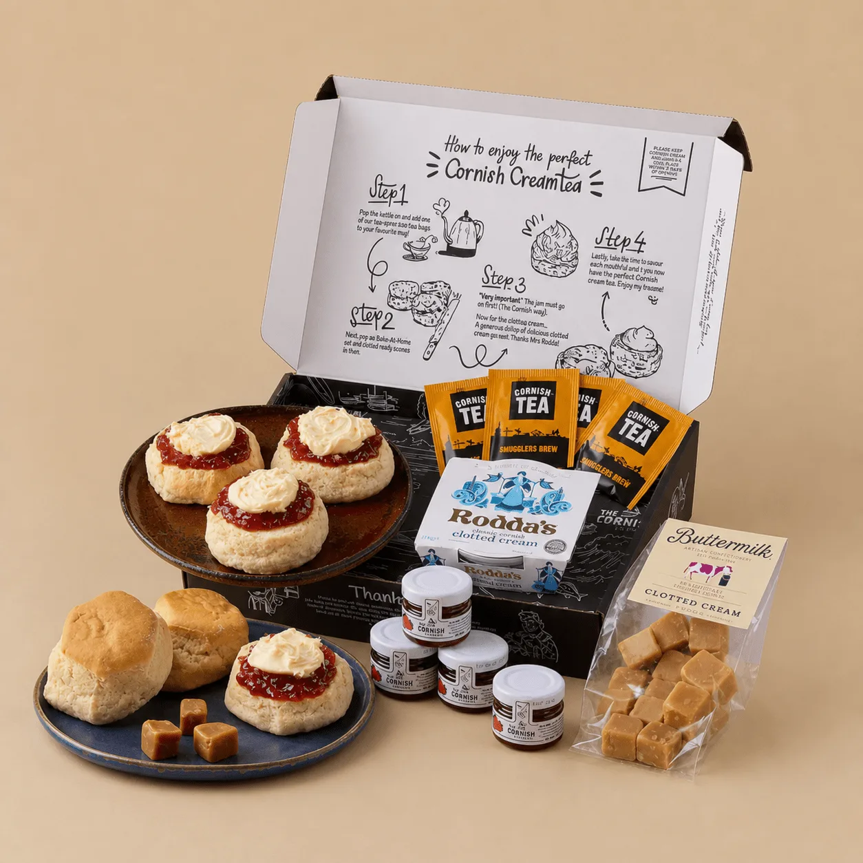 The Gluten Free Cream Tea Hamper: the shop's own photo