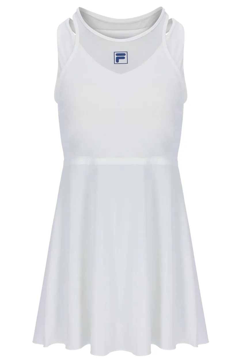 Off White Women’s Mesh Jersey Dress with Inner Shorts - L: the shop's own photo