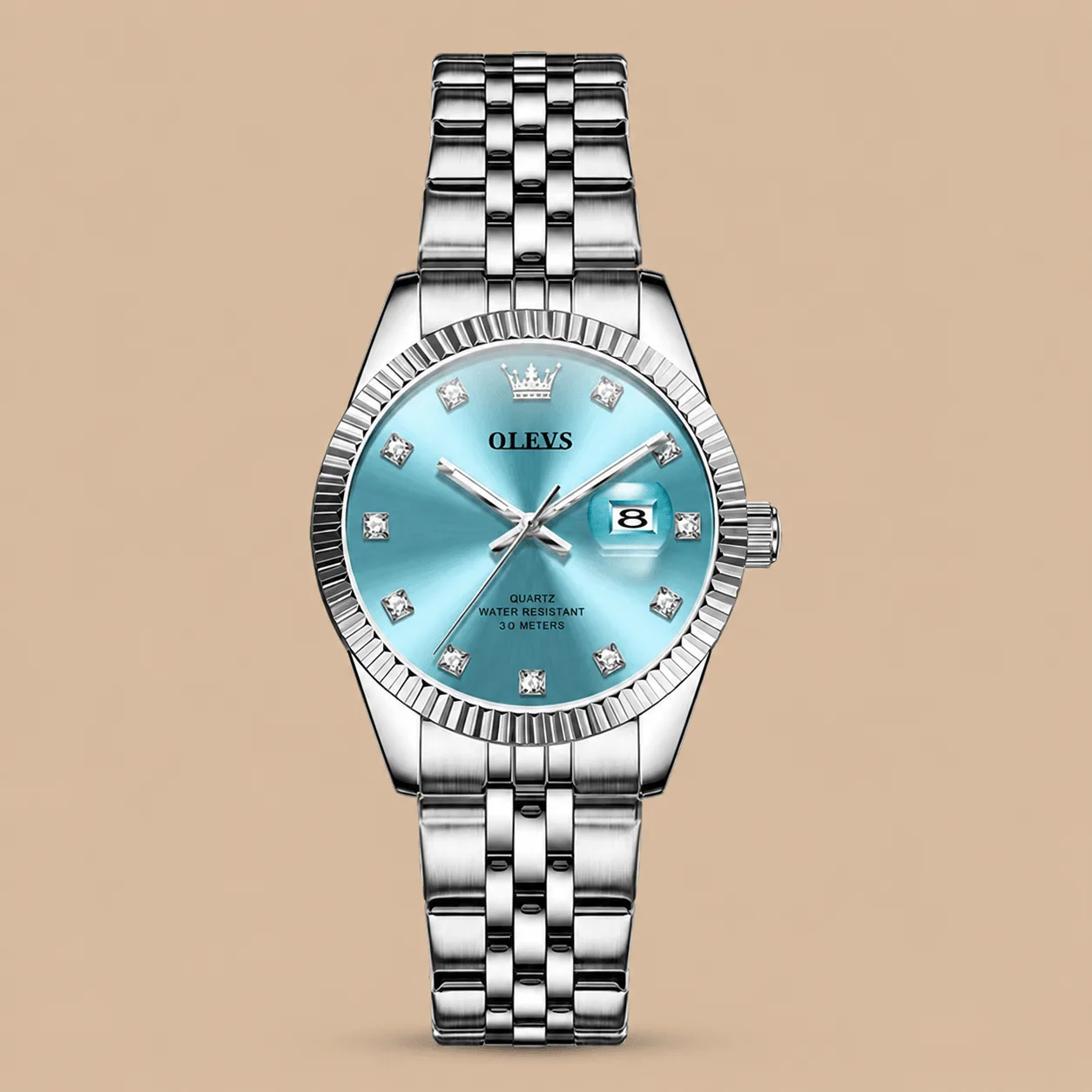 OLEVS Silver Women's Watch: the shop's own photo