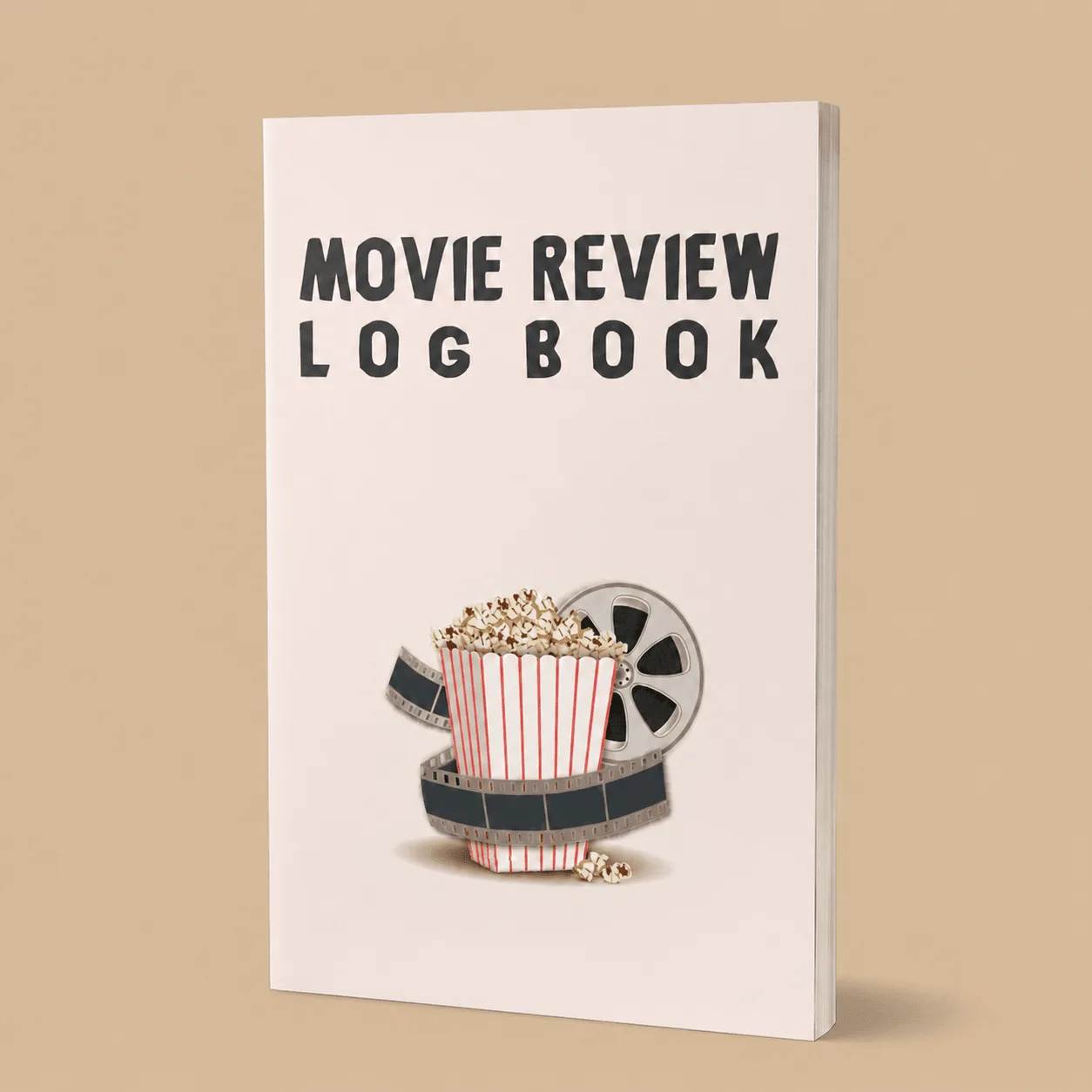 Movie Review Log Book: the shop's own photo