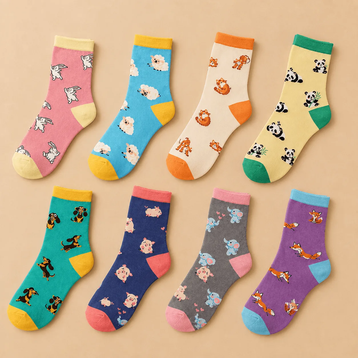 Animal Novelty Crew Socks: the shop's own photo