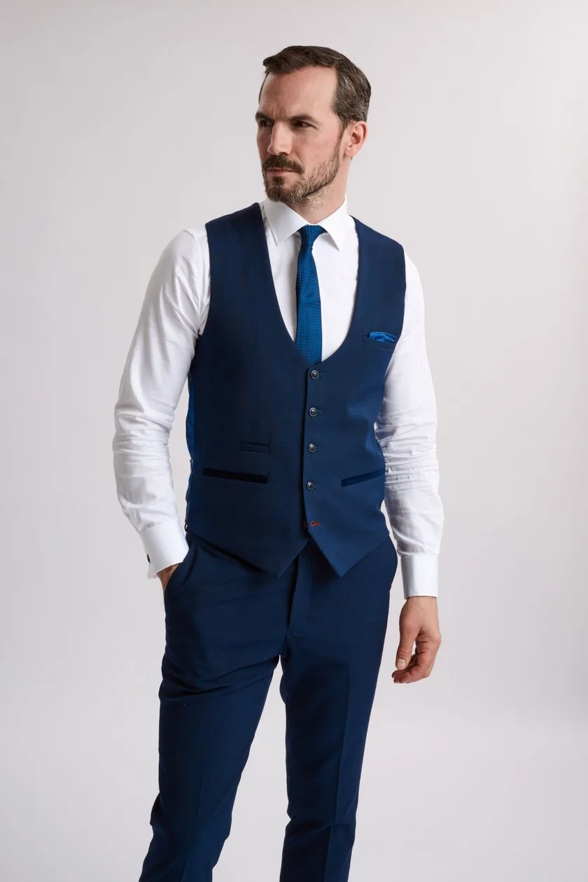 Bromley Navy Waistcoat: the shop's own photo