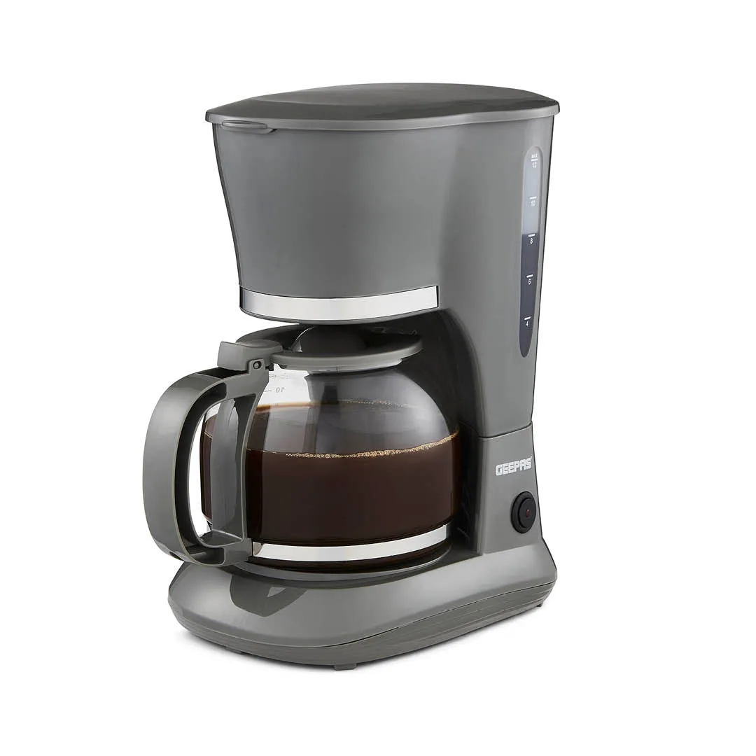 1.5L Automatic Drip Filter Coffee Machine With Glass Carafe, Grey: the shop's own photo