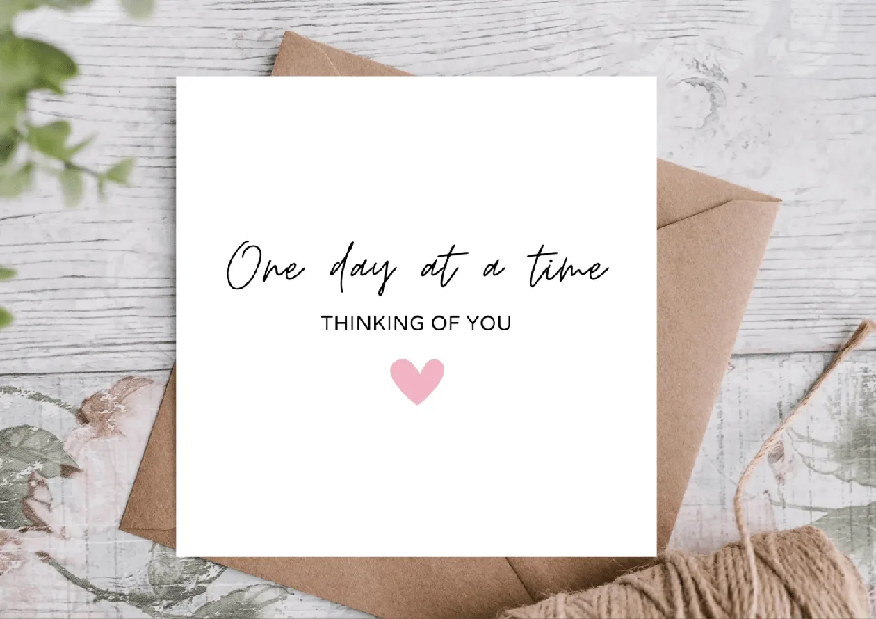 Sympathy Card / Bereavement Card: the shop's own photo