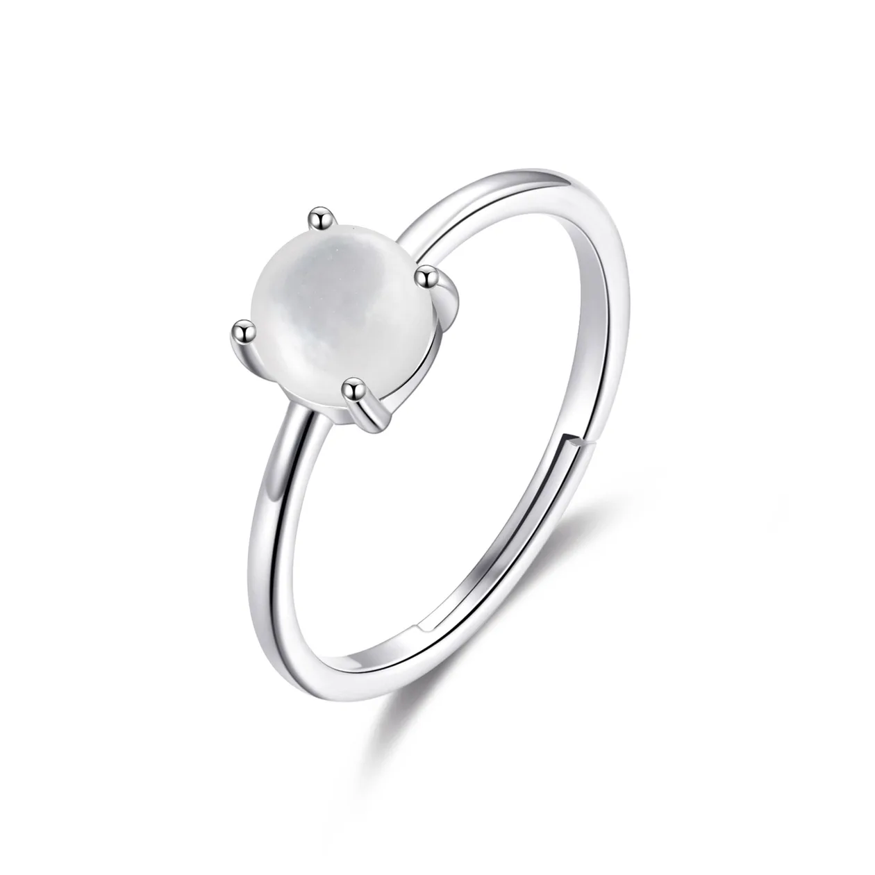 Mother of Pearl Adjustable Ring: the shop's own photo