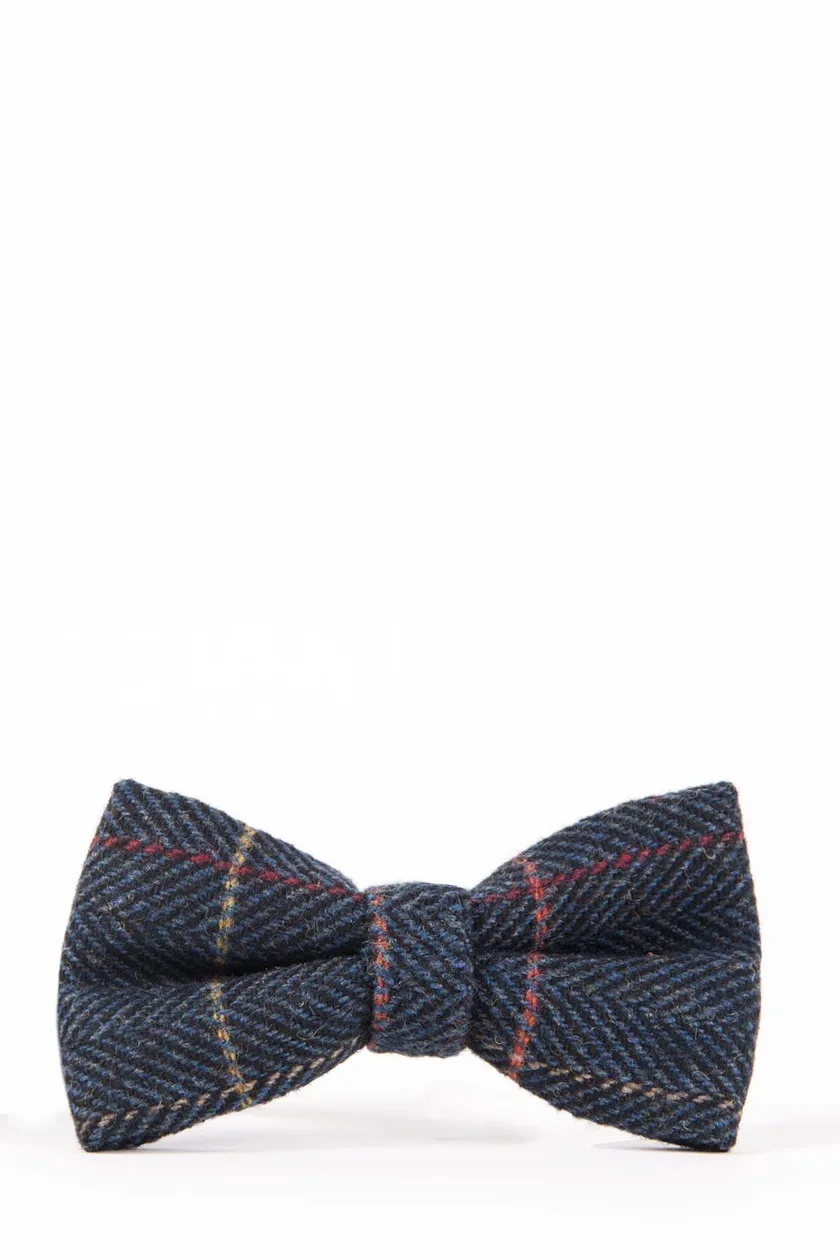 Eton blue tweed bow tie: the shop's own photo
