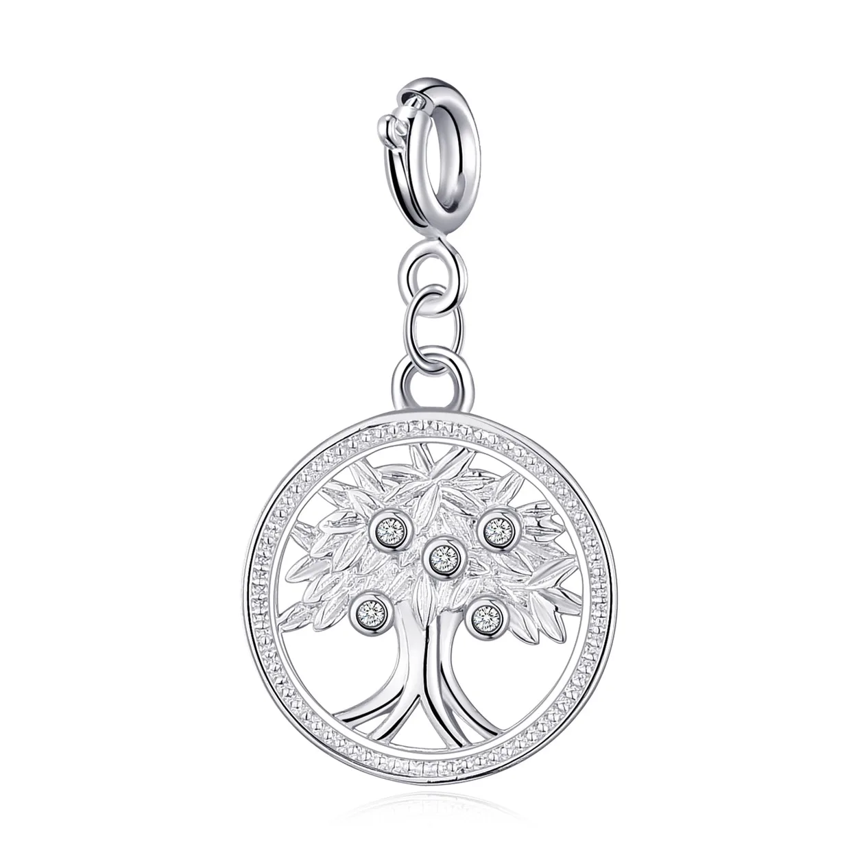 Clip On Charms Created with Zircondia® Crystals: the shop's own photo