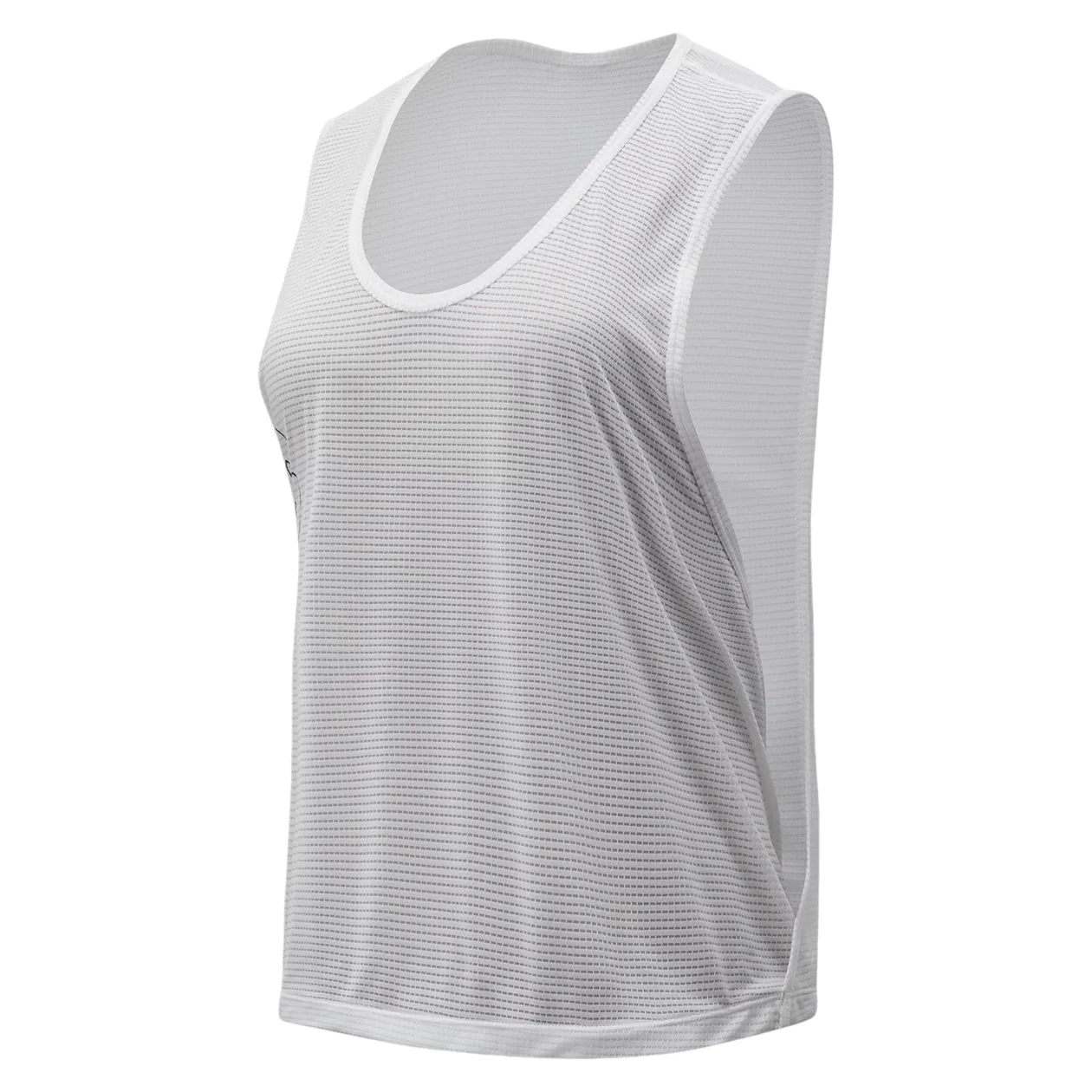 New Balance Womens Relentless Tank Top - White | Size: S: the shop's own photo