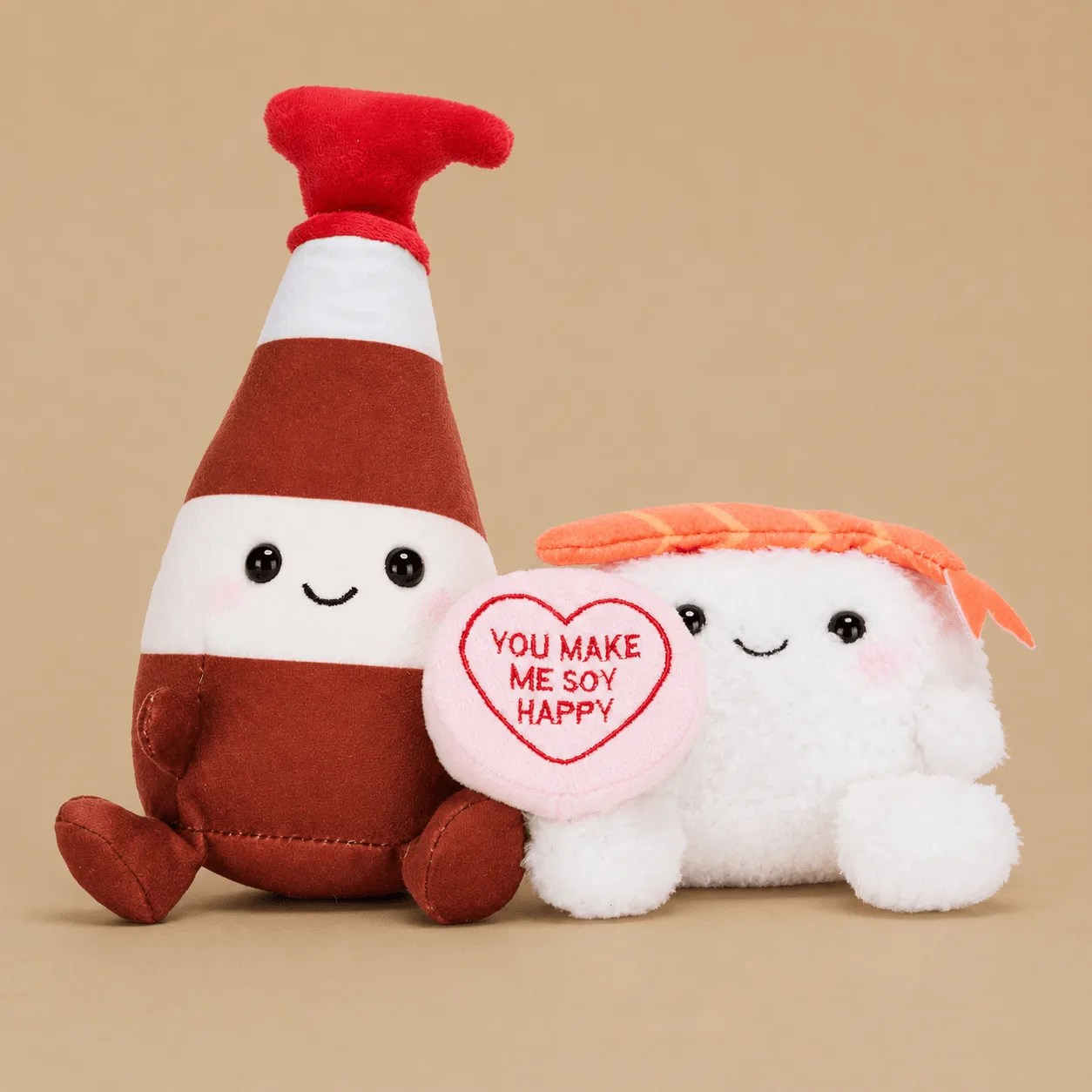 Swizzels Love Hearts Soy Happy Sushi Plush: the shop's own photo