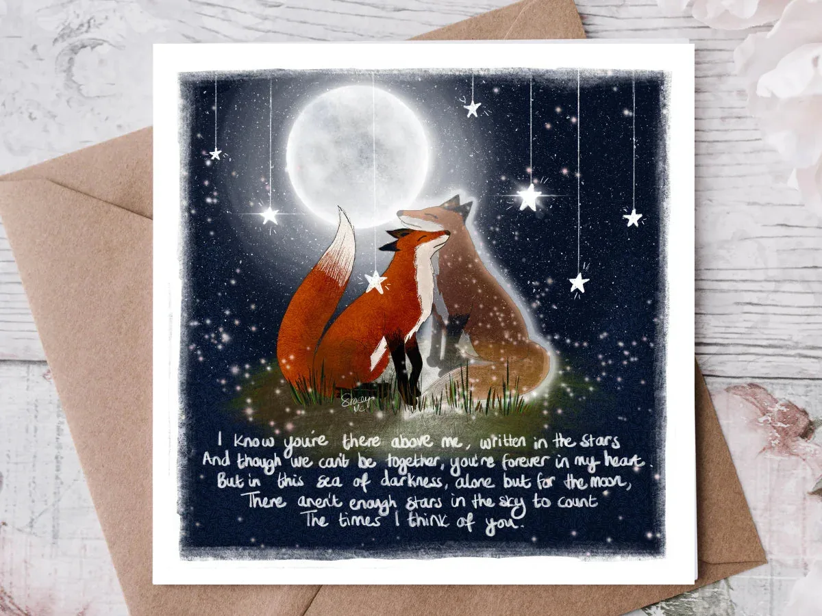 'In The Stars' - Greeting Card: the shop's own photo