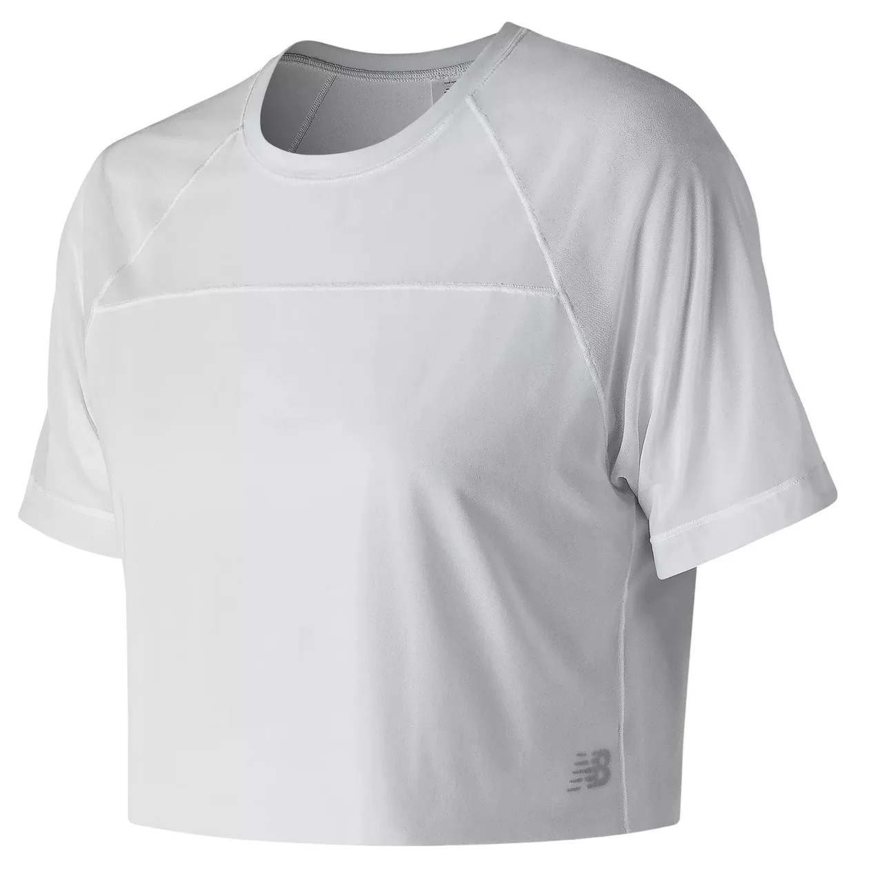 New Balance Womens Feel The Cool T-shirt - White | Size: S: the shop's own photo