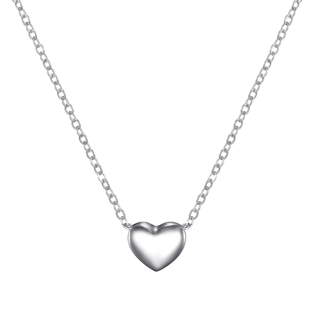 Sterling Silver Heart Necklace: the shop's own photo