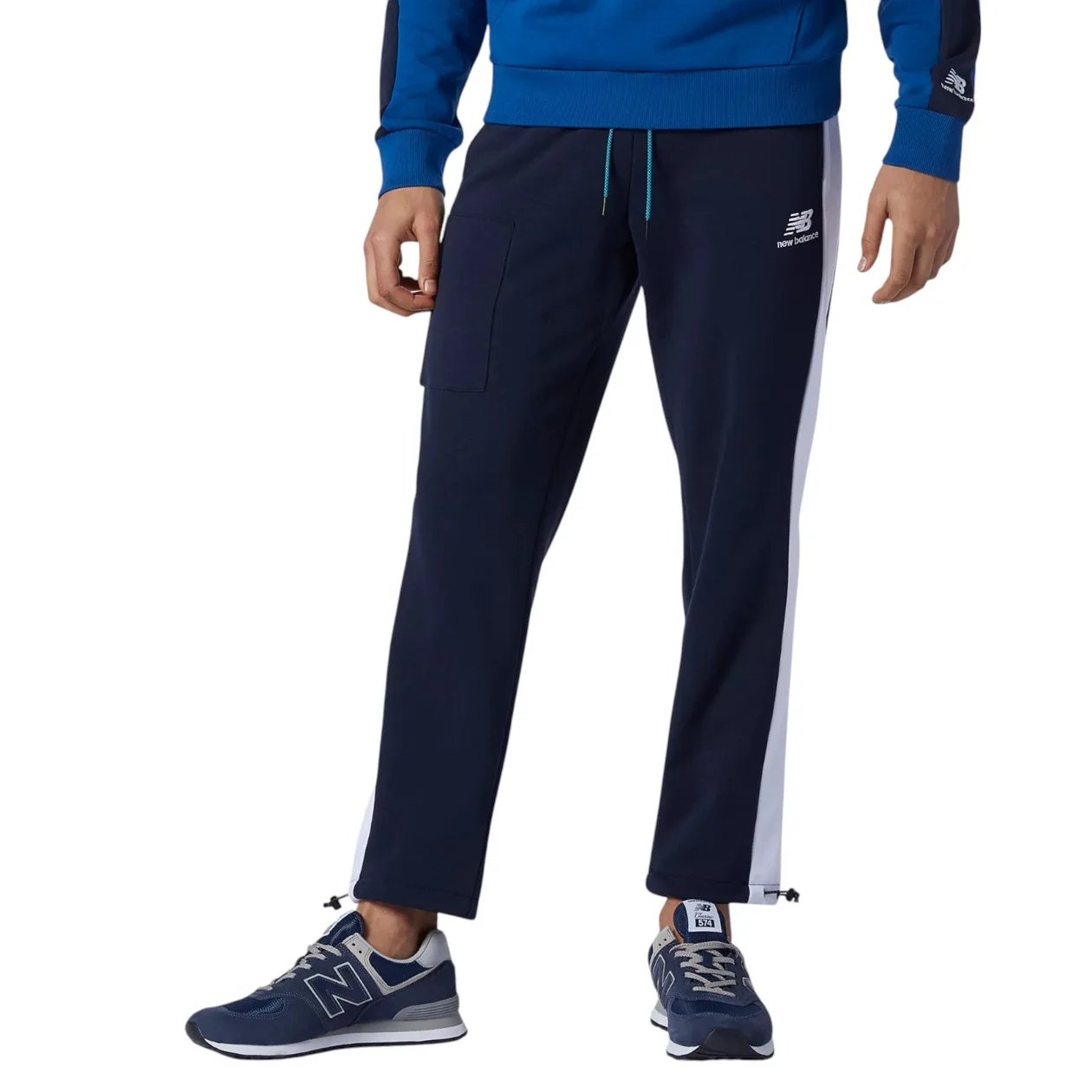 New Balance Athletics Fleece Pants - Navy | Size: XS: the shop's own photo