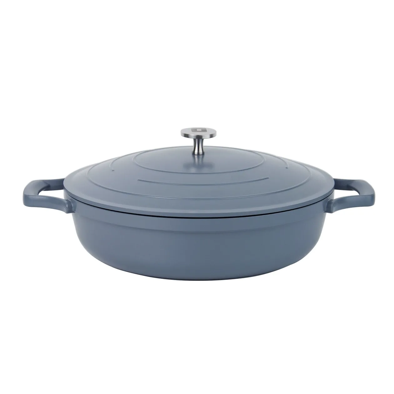 28cm Shallow Casserole Pot with Lid Die-Cast Aluminium Cookware 3.9L: the shop's own photo